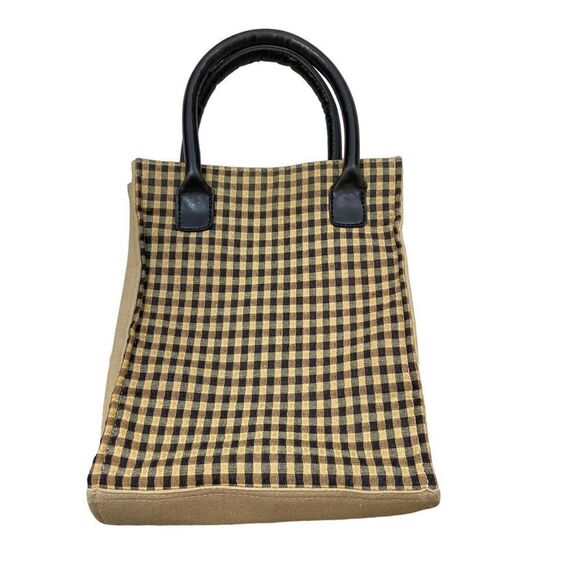 Longaberger Brand Homestead Checker Small Tote and Accessories Set - Picture 14 of 16